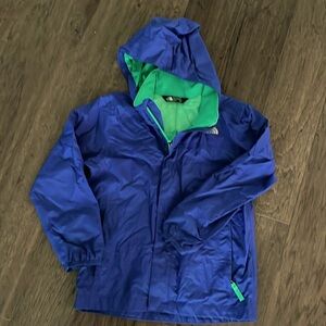 The North Face rain jacket